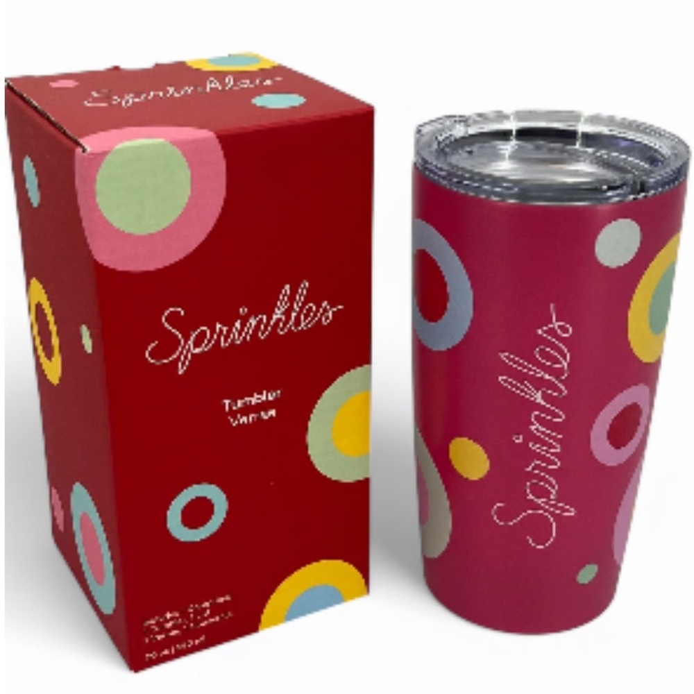 NEW Sprinkles Tumbler- Pink
